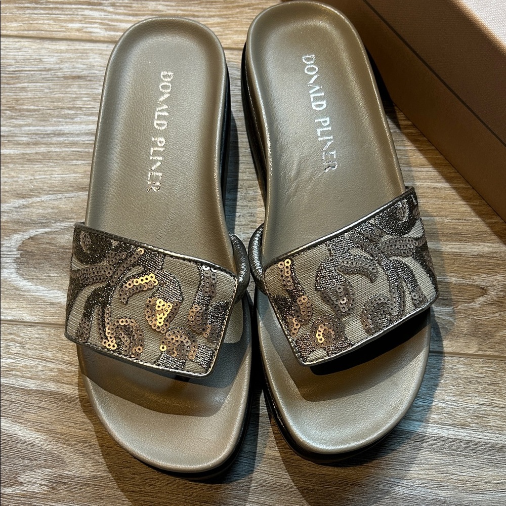 Donald J. Pliner Women's Sequin Embellished Sandals